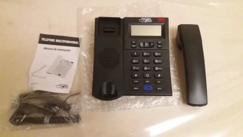 Telefone Fixo Force Line - Modelo 891 