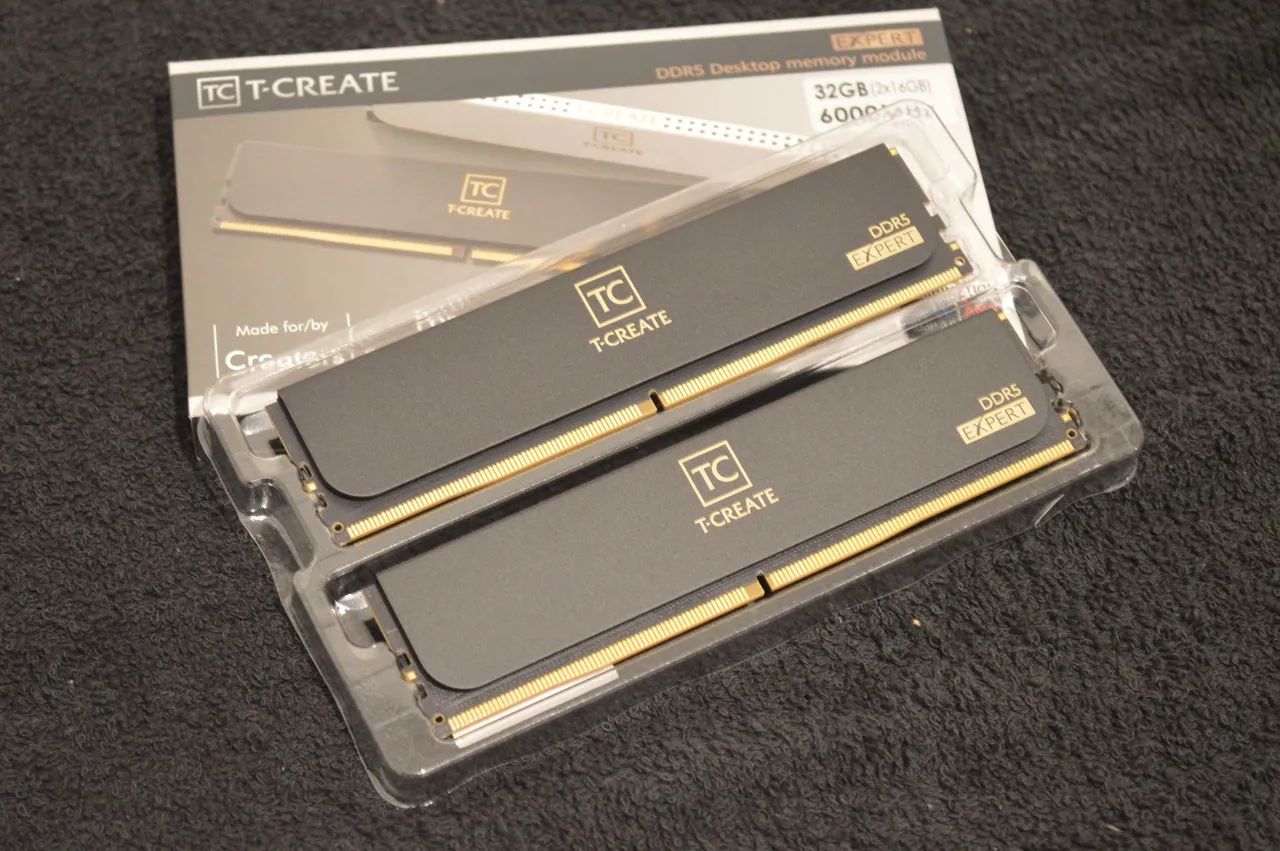 Memória Ram DDR5 T-Create Expert (2X16GB) 6000Mhz CL30 