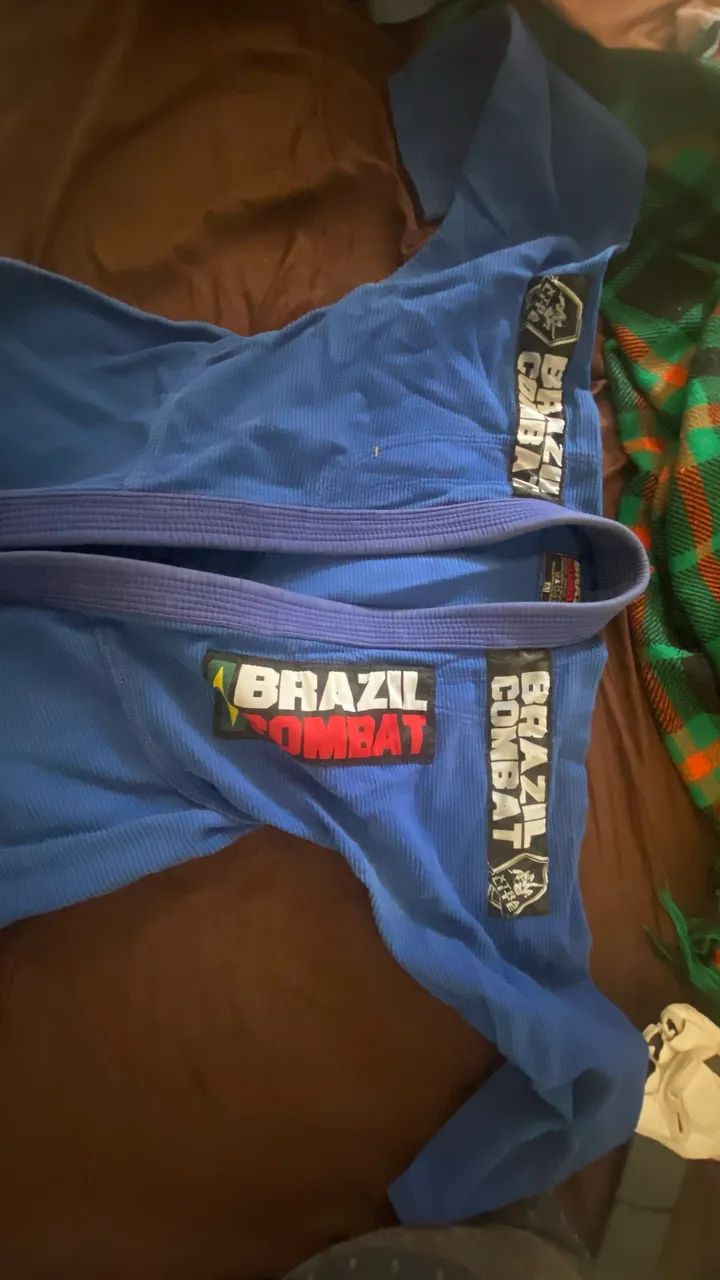 Kimono jiu-jítsu azul  - Foto 2