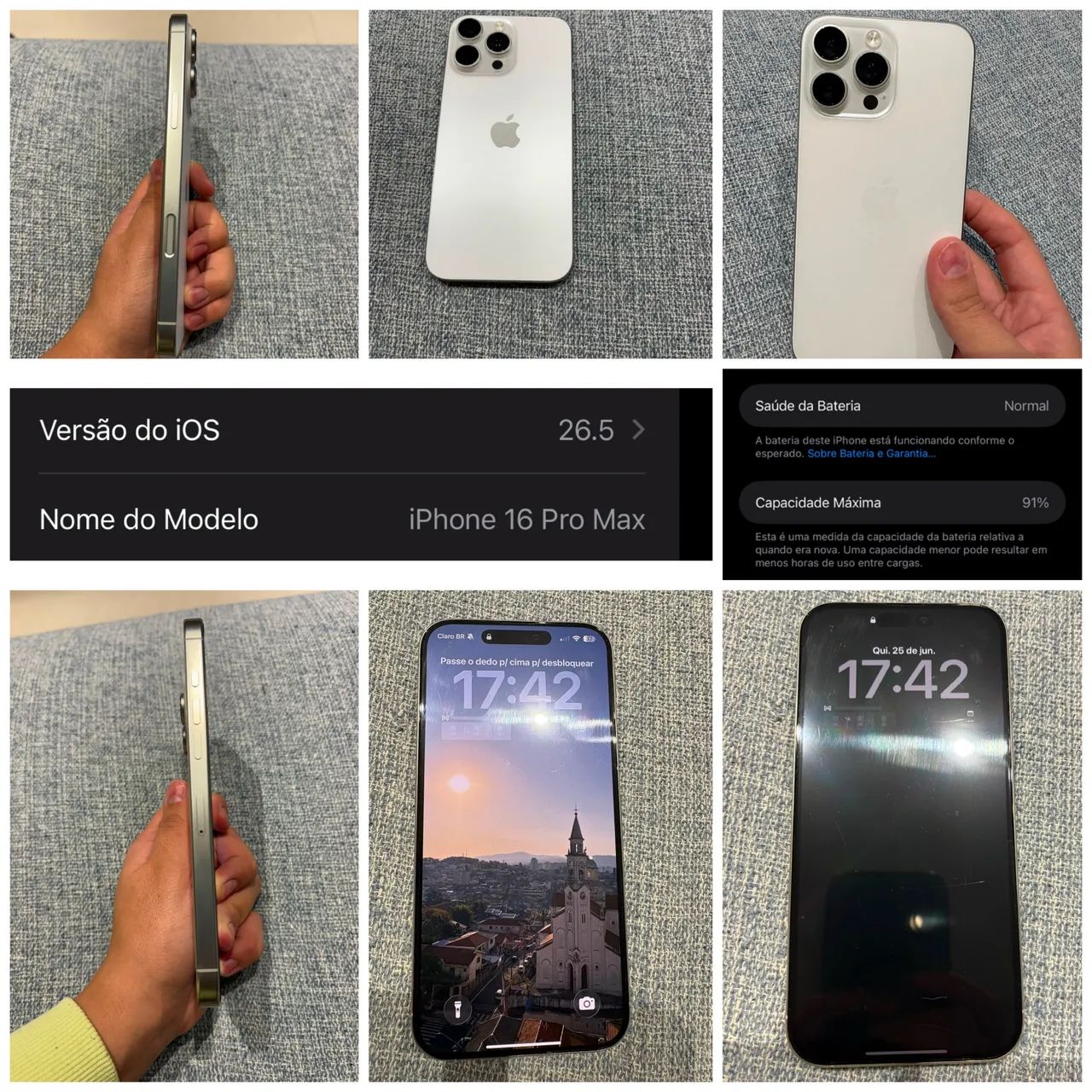 Iphone 16 Pro Max 256 gb