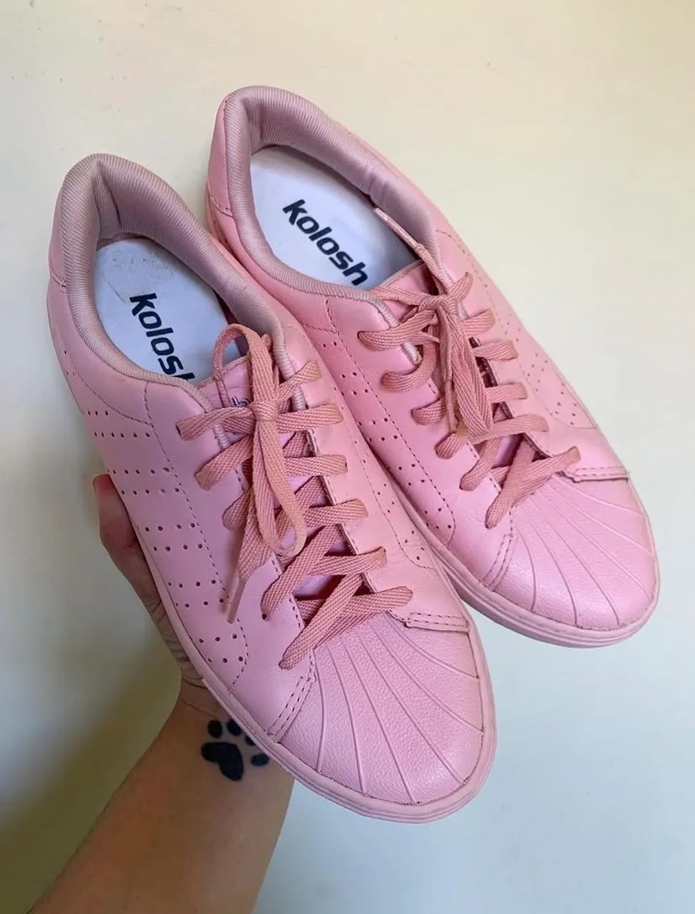 Tênis casual rosa - Kolosh