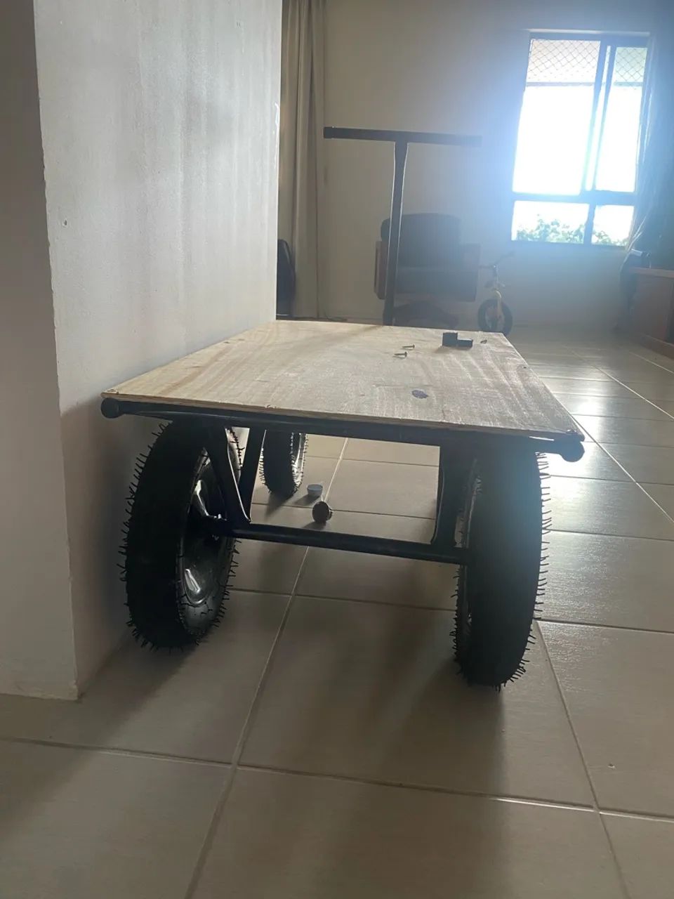 Carrinho transporte serviços nunca usado! - Foto 4
