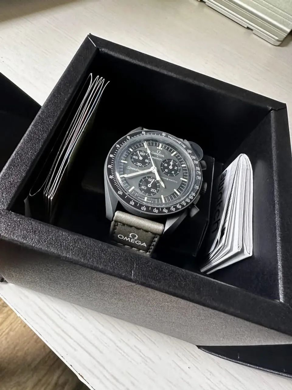 Omega x swatch mercury  - Foto 4