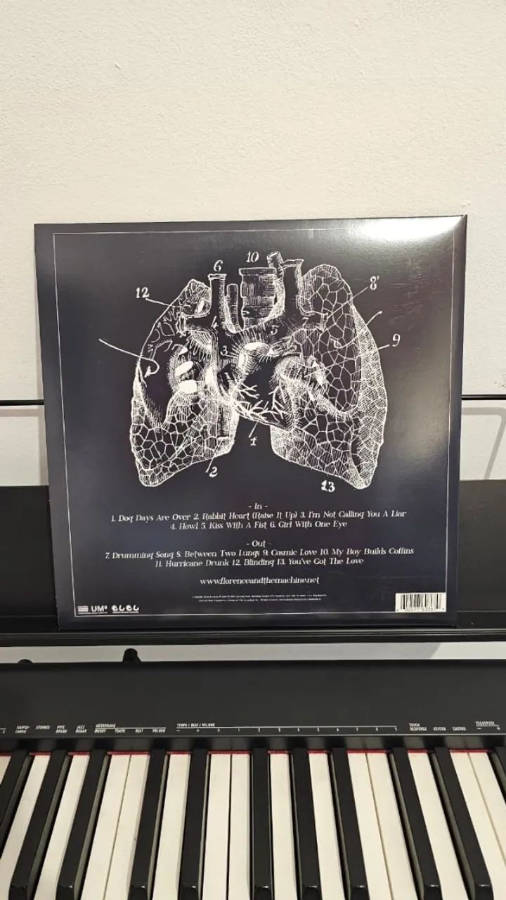 Vinil Florence + The Machine - Lungs (disco vermelho) - Foto 3