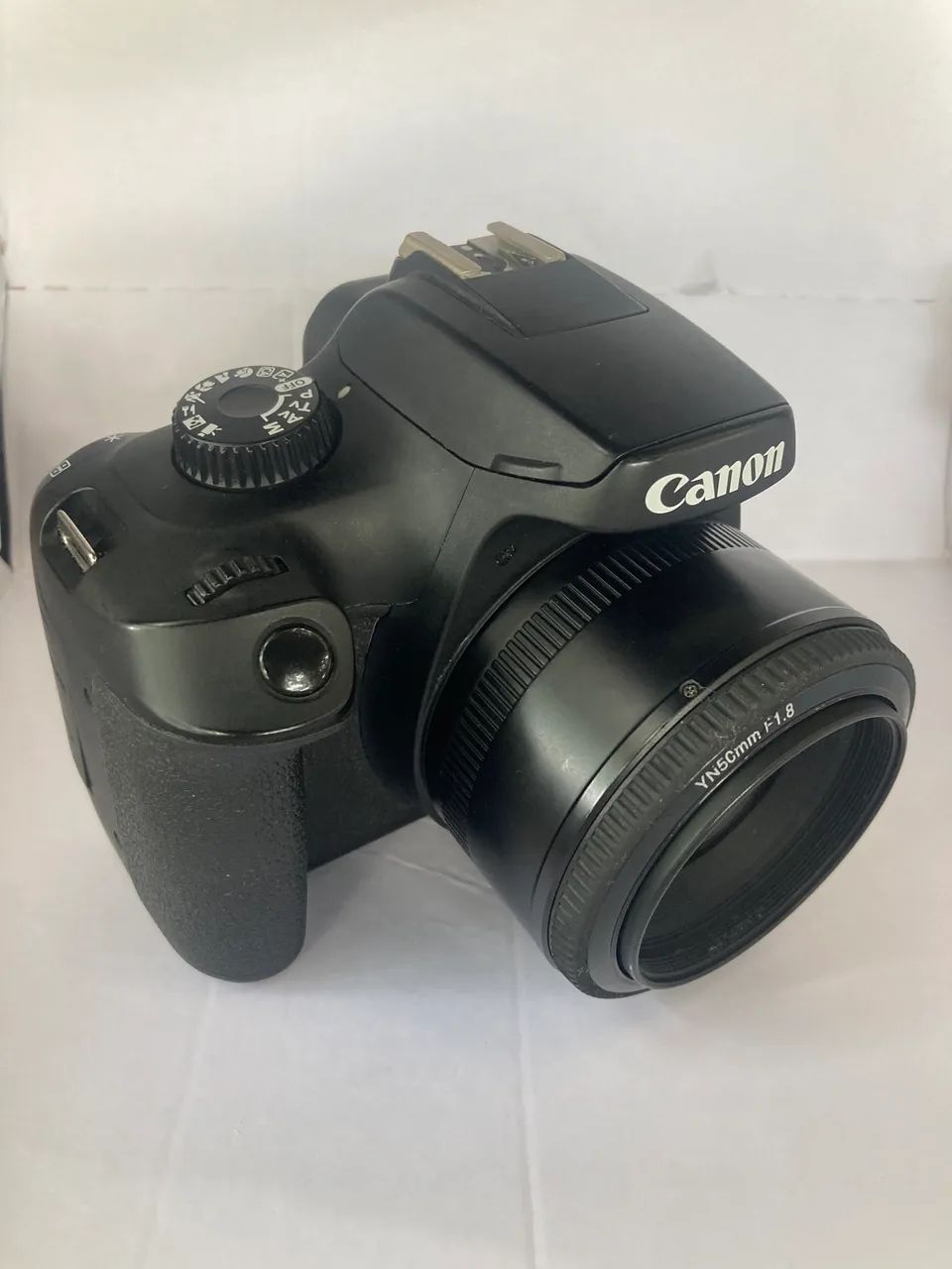 Câmera Canon EOS T100 - apenas 19k cliques + 50mm - Foto 2