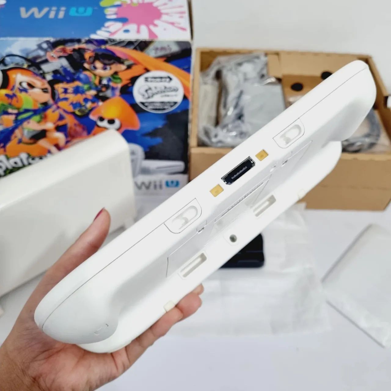 J46- NINTENDO WII U SPLATOON EDITION JAPONÊS - Consoles de Vídeo