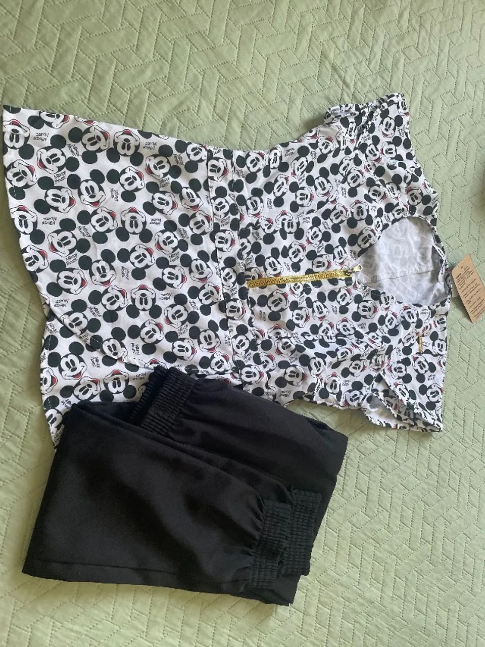 Scrub ponto branco Mickey  - Foto 2