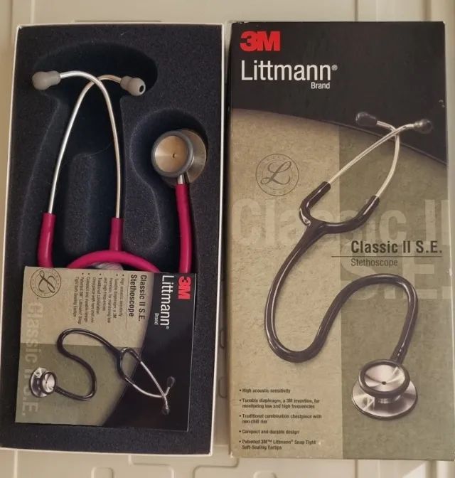 Estetoscópio littman classic II SE sem uso  - Foto 2