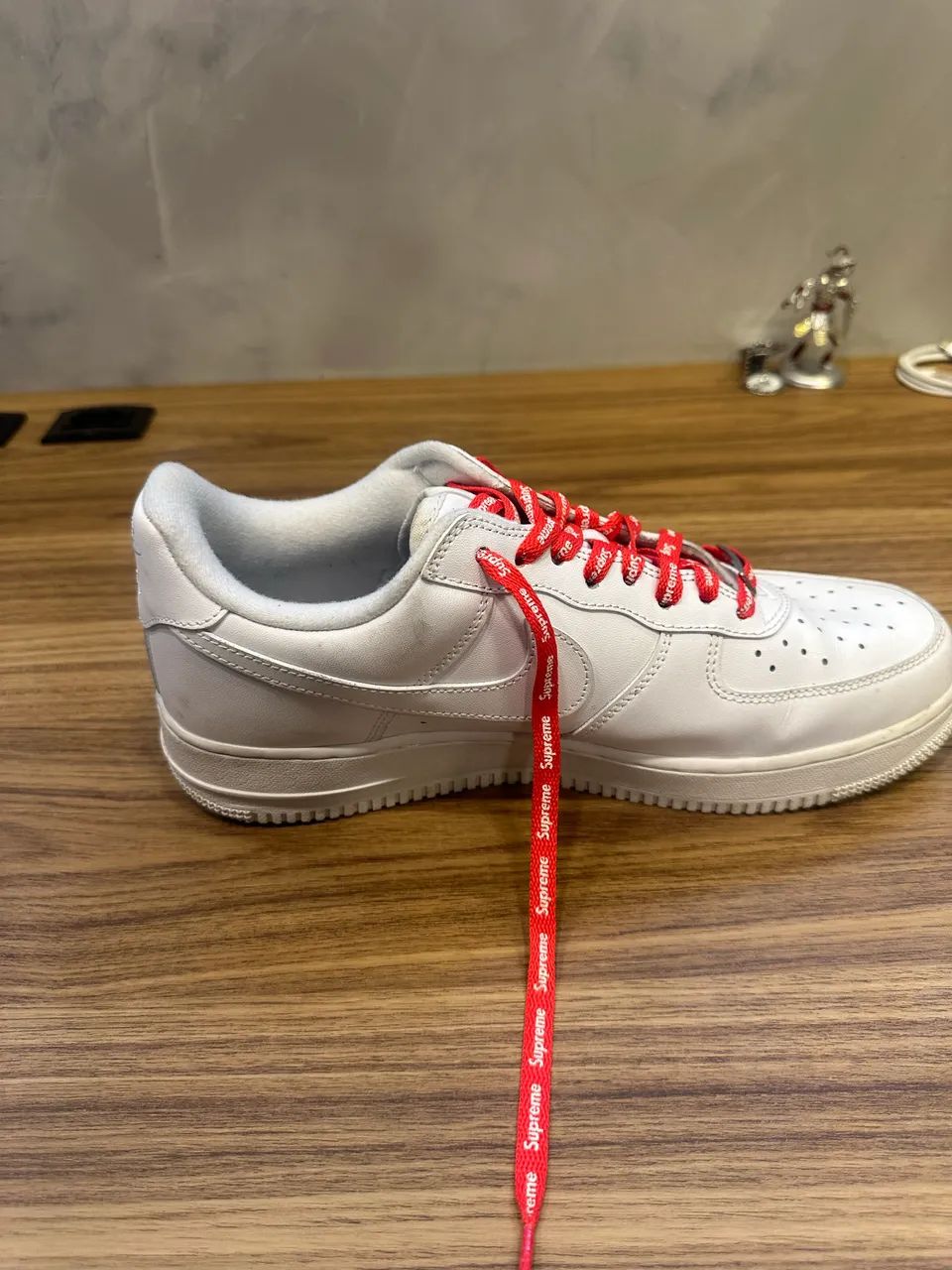Nike Air Force 1 Low x Supreme White - Foto 2
