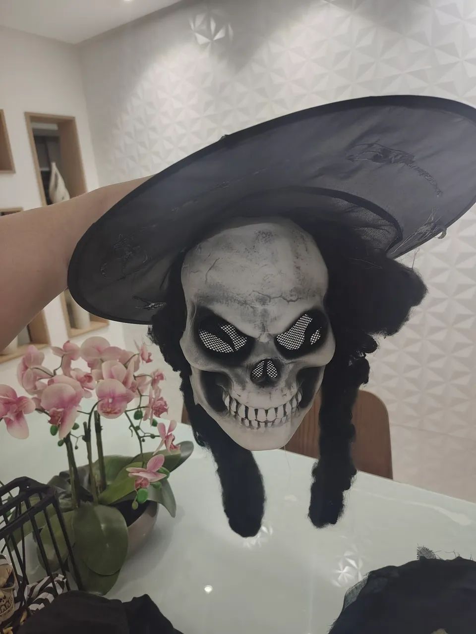 Kit Decoração Halloween Completo - Bonecos E Enfeites De Terror - Foto 5
