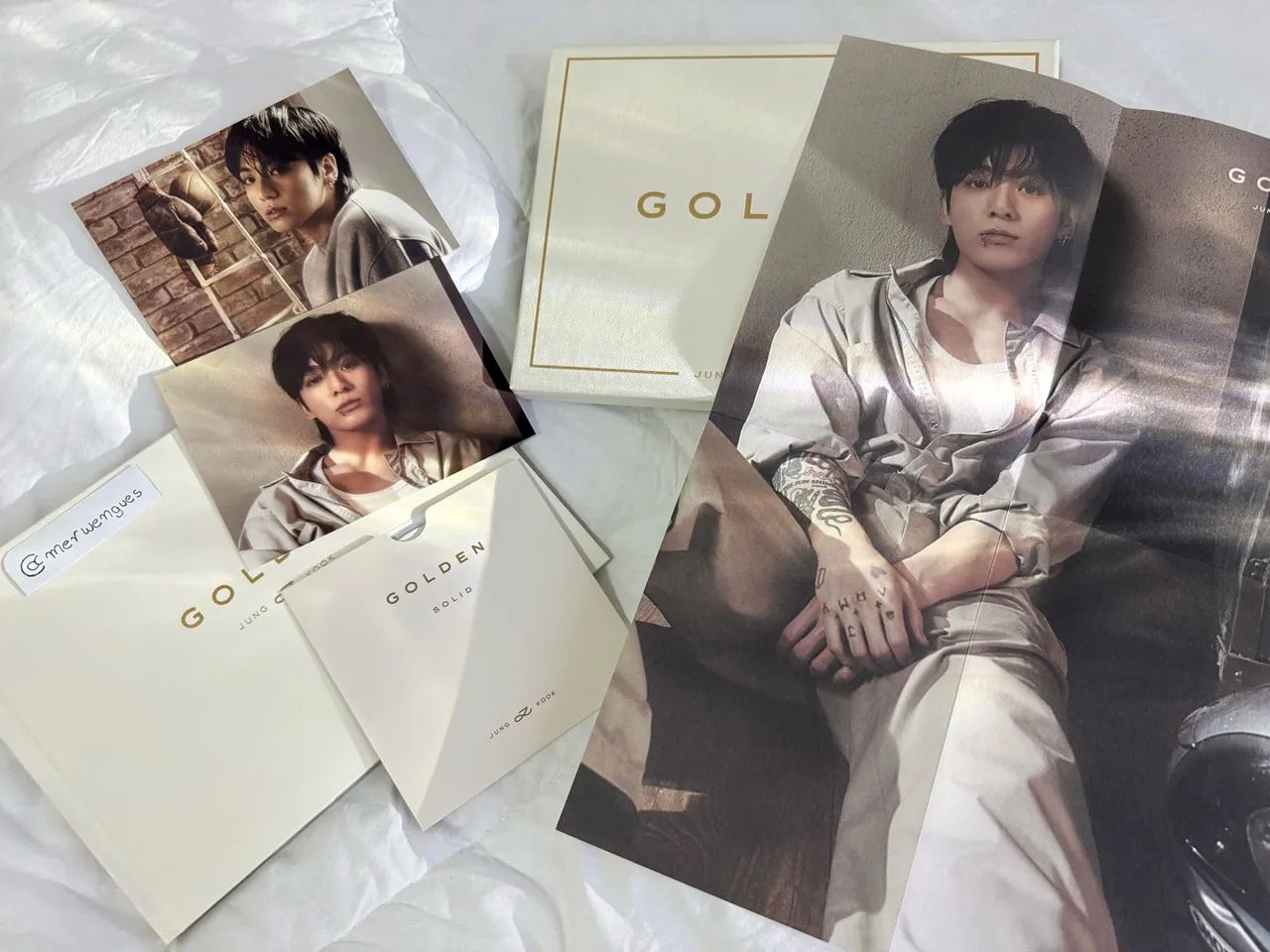 Álbum Golden ver Solid - Jungkook (BTS)  - Foto 3