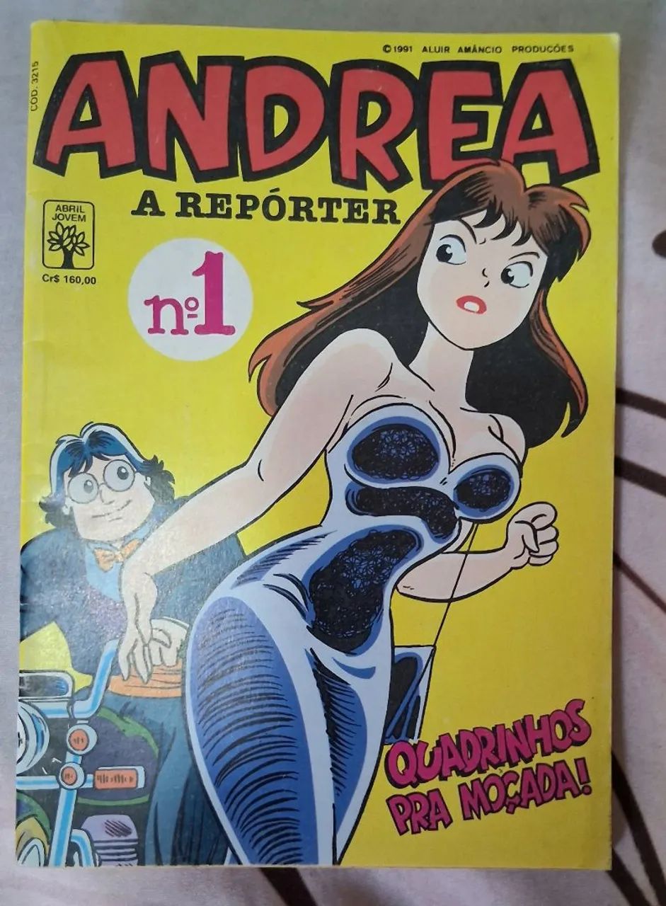 Andrea repórter ( raridade)