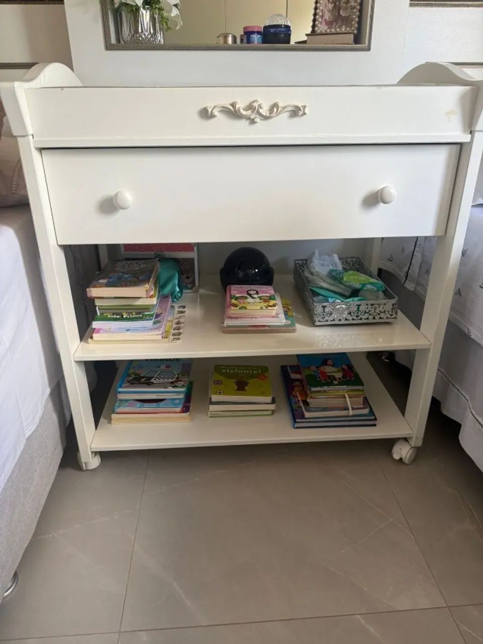 Cômoda Trocador Infantil - Foto 2