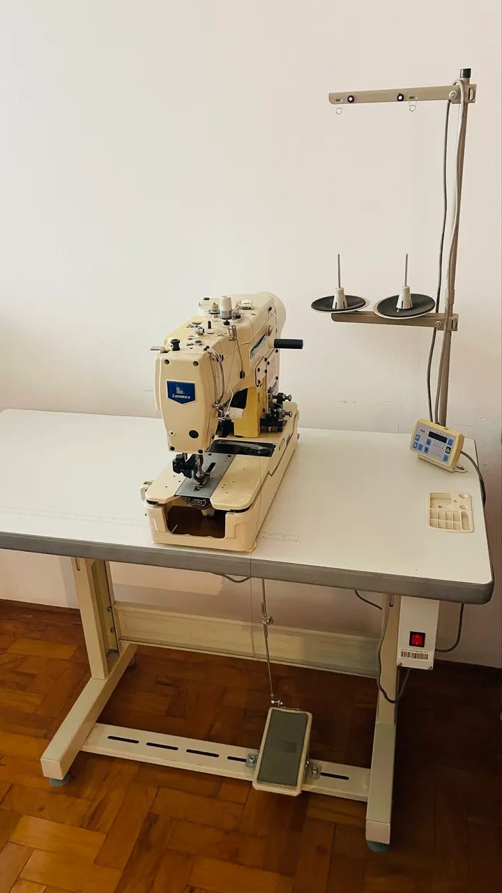 Caseadeira Reta Industrial Lanmax LM-999D Completa