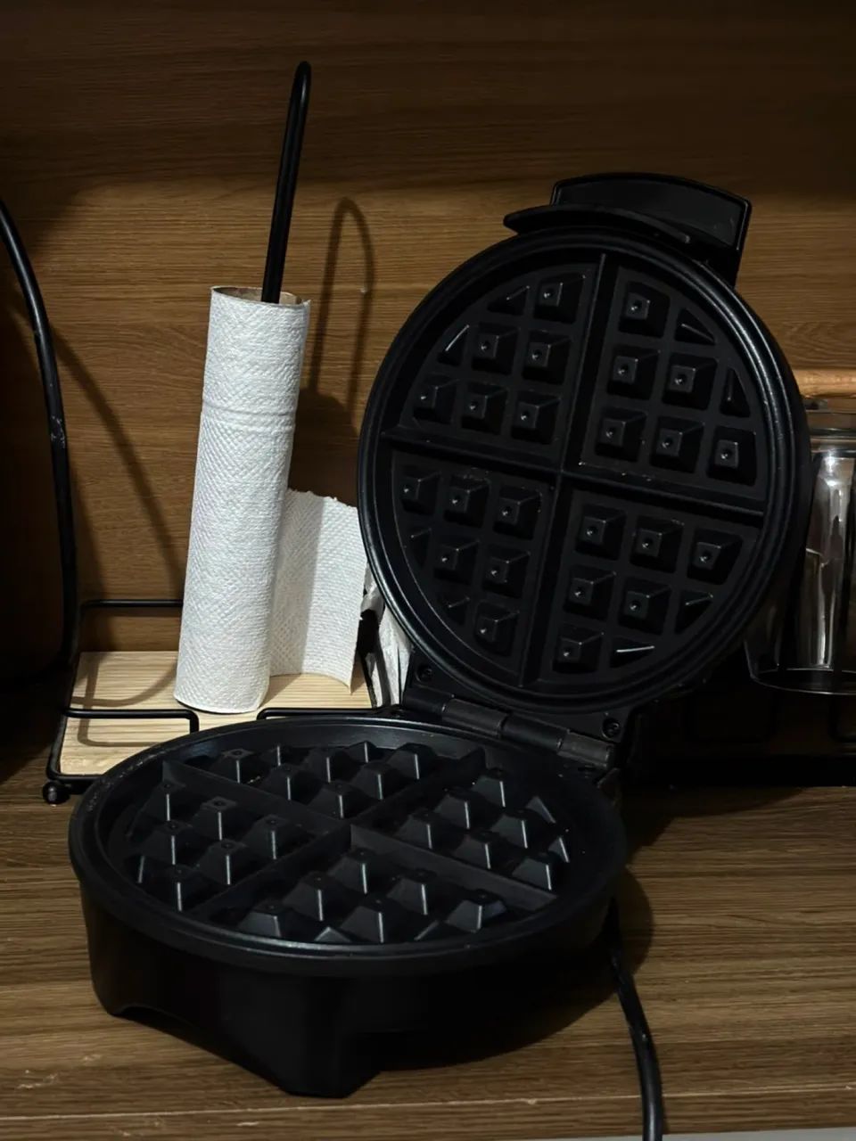 Torradeira máquina de waffle