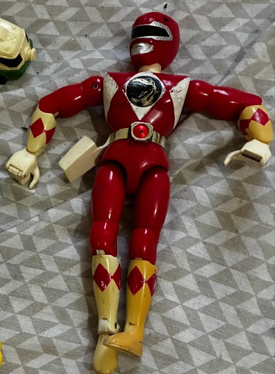 Power Ranger vermelho 1993 BANDAI 22 cm
