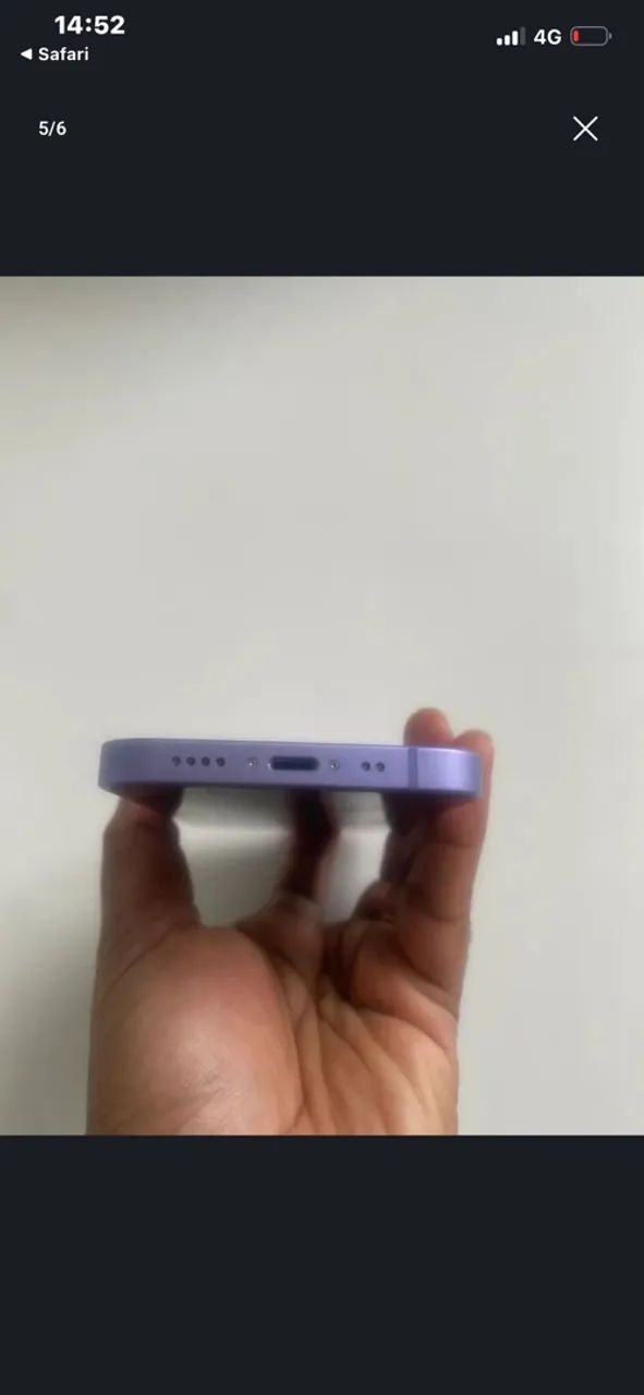 *IPHONE 12 MINI ROXO IMPECÁVEL * - Foto 5