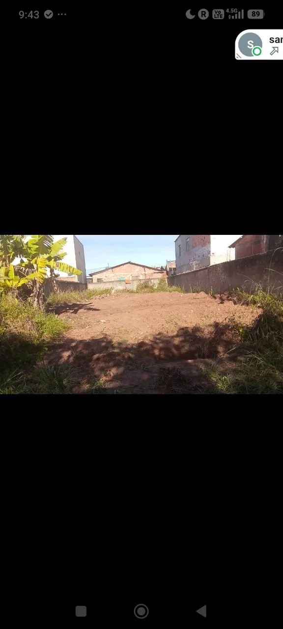 Terreno bom 288m2