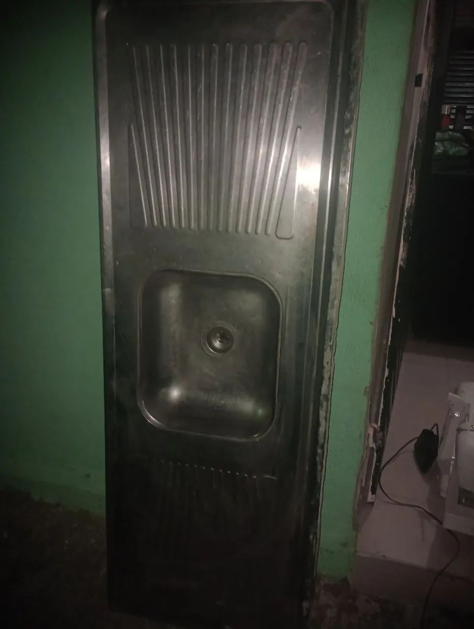 Vendo pia inox grande 150 reais 