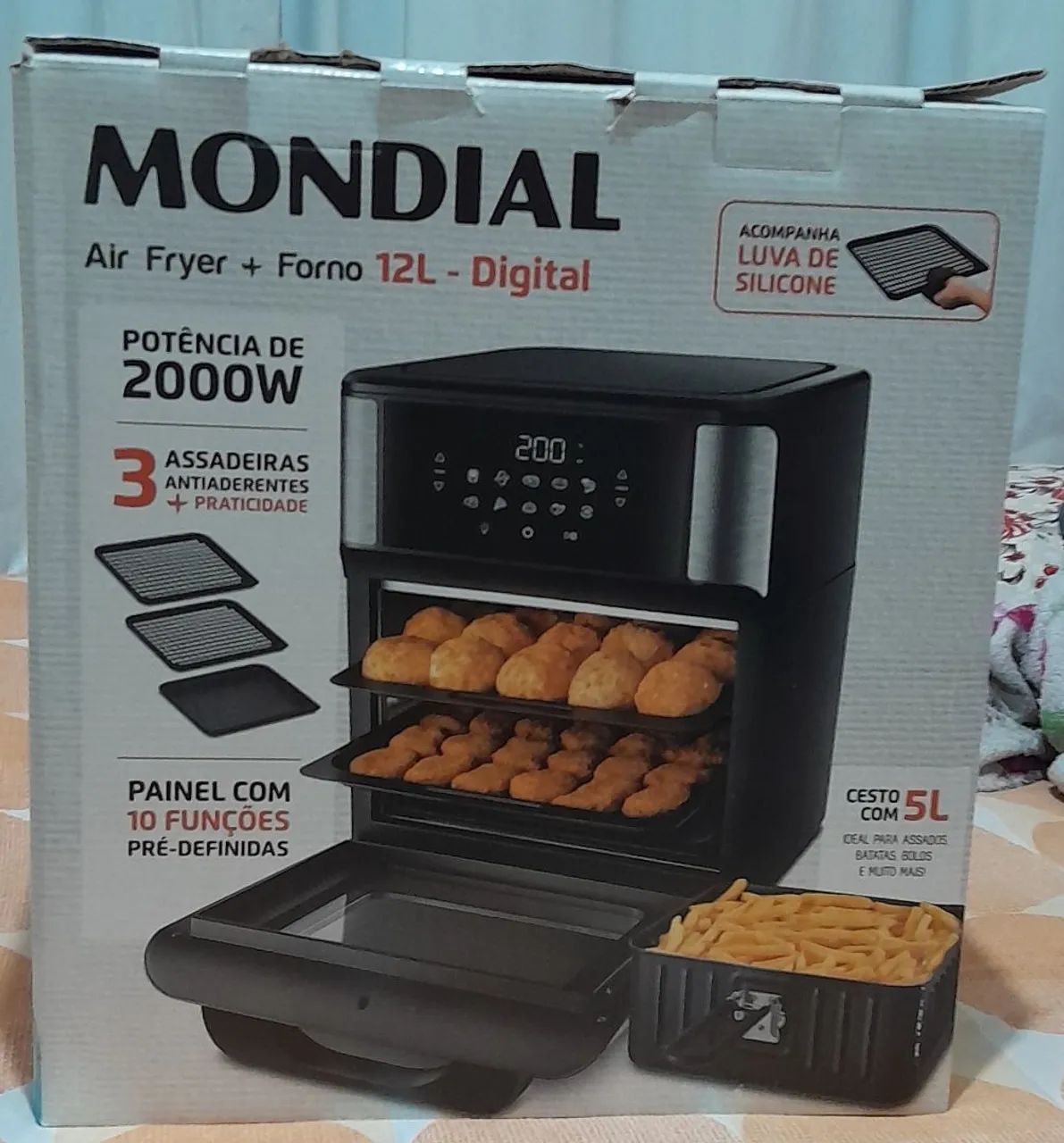 Air Fryer 127V Nova - Nunca Usada!