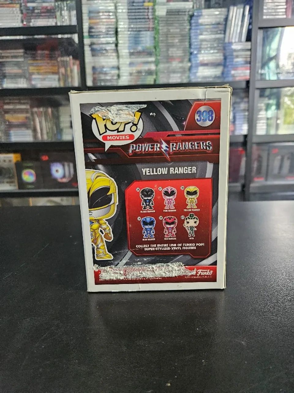 FUNKO POP Yellow Ranger Power Rangers #398 Original - Foto 3