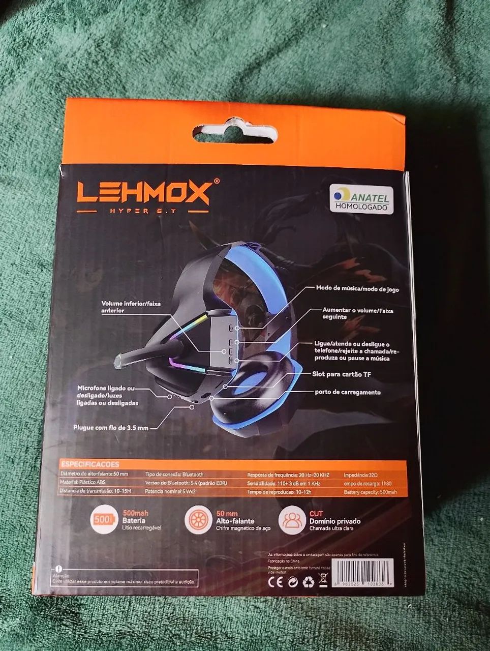 Fone de Ouvido Profissional para Games - Bluetooth  - Foto 4
