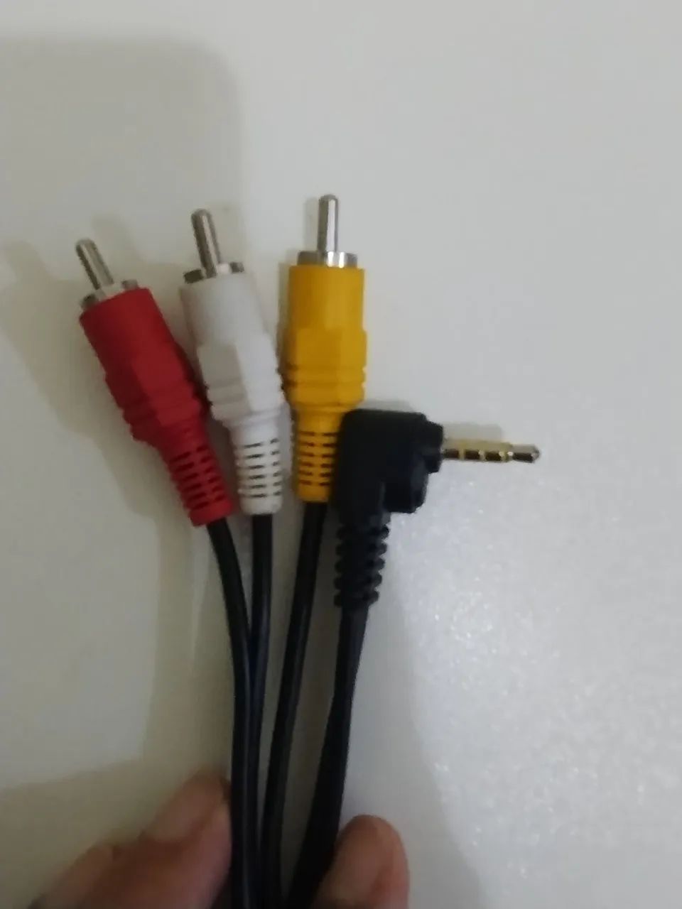 Kit Dois cabos auxiliar, vídeo/áudio  - Foto 3