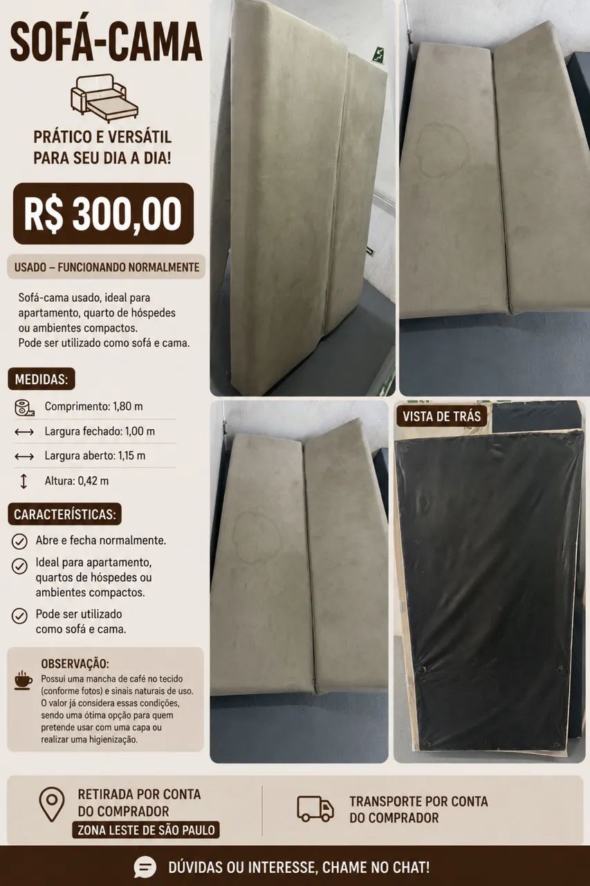 Sofá cama 