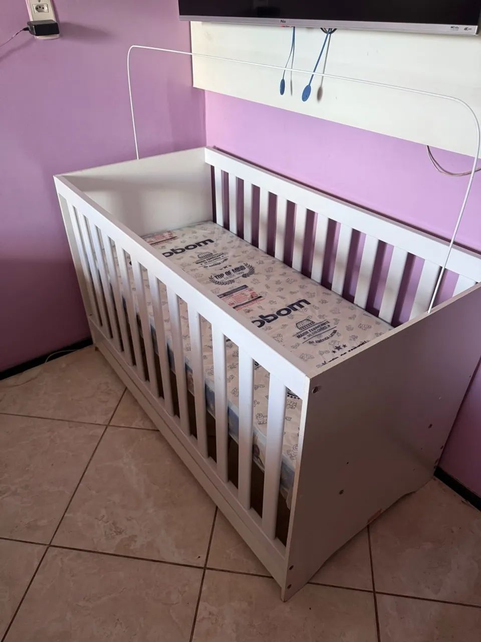 Berço infantil de bebê  - Foto 2