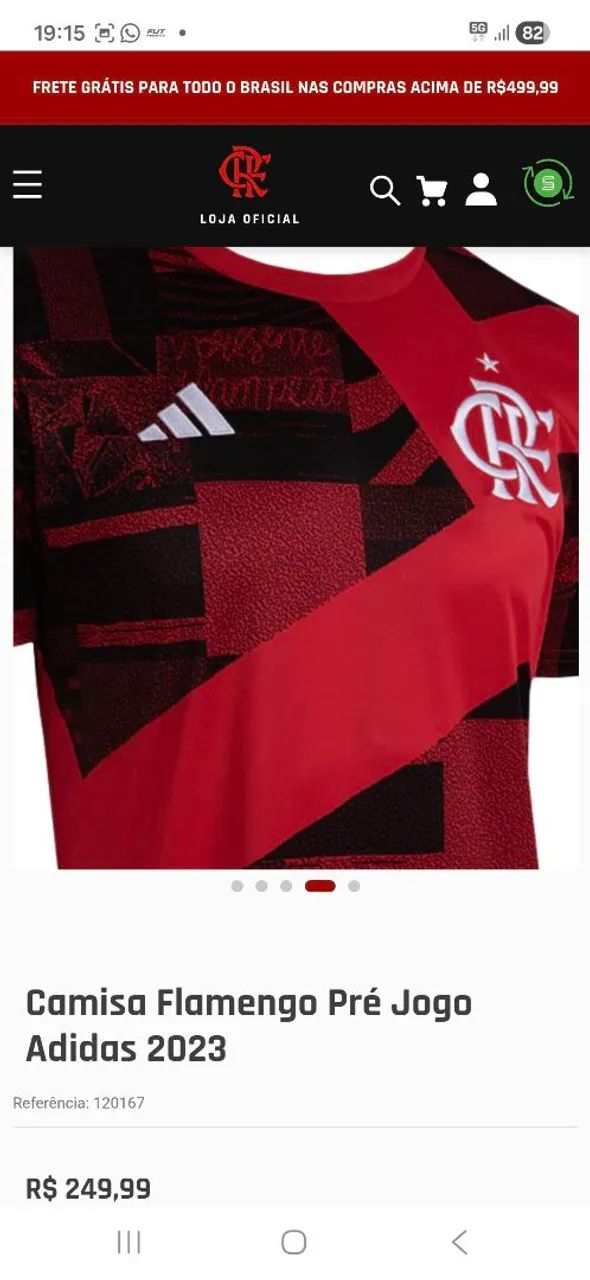 Camisa flamengo oficial  - Foto 4