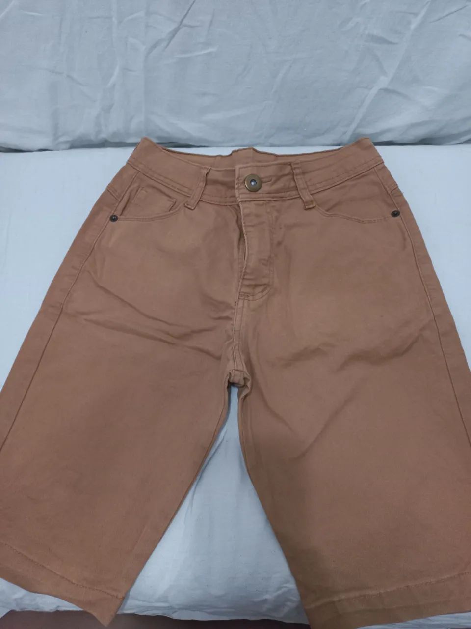 Bermuda infantil de sarja 