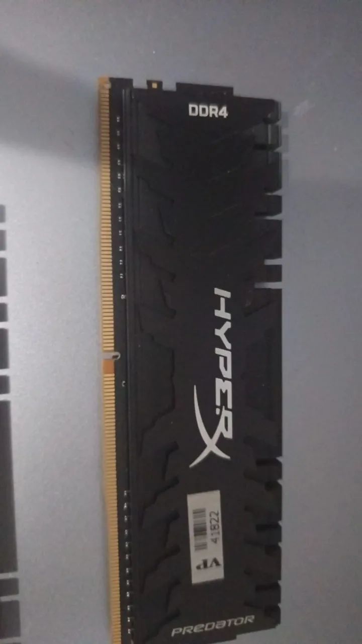 Memória RAM kingston hyperX predator 3000MHZ 16gb (2x8) - Foto 2
