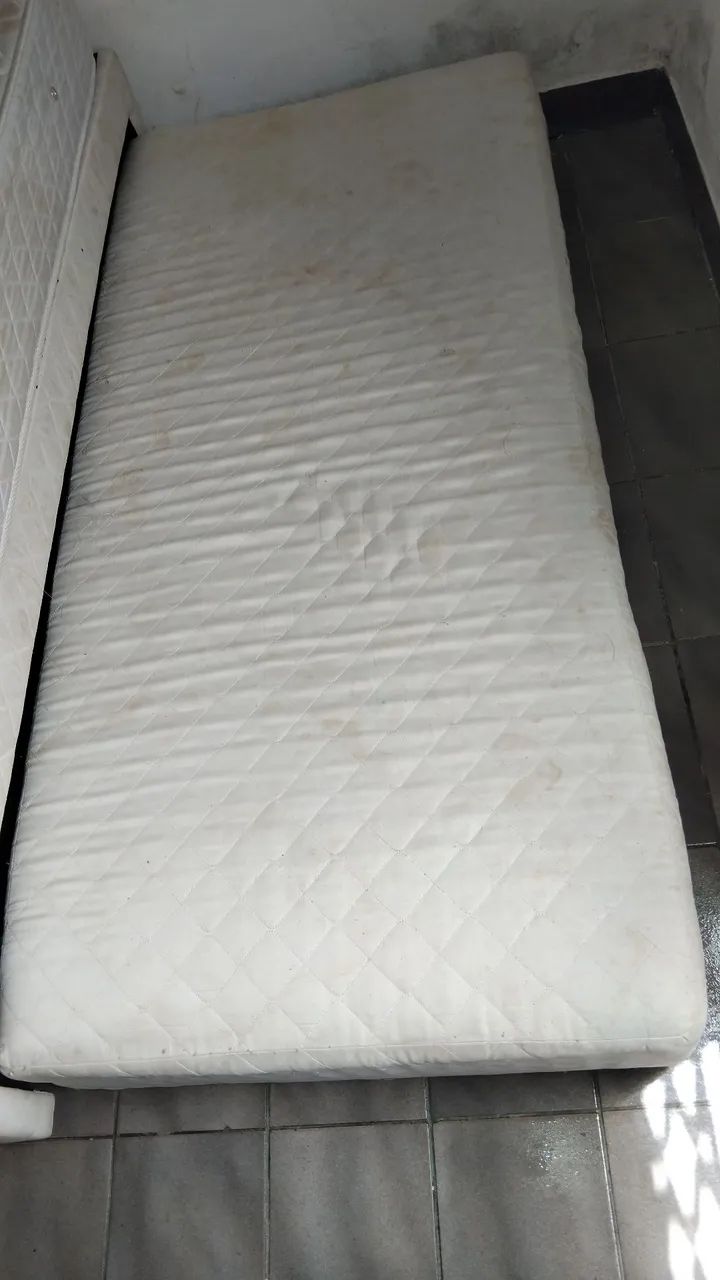 Cama box solteiro com colchão e cama auxiliar  - Foto 2
