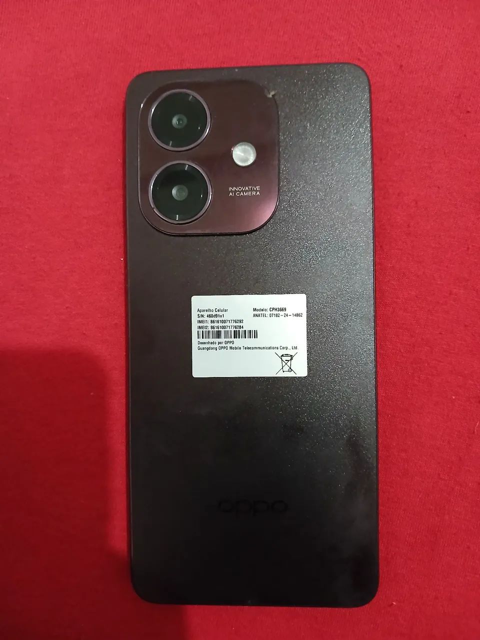 Celular OppoA60
