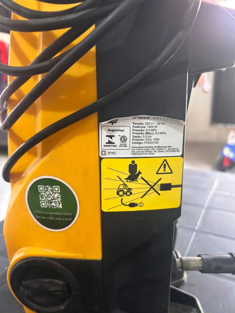 Lavadora de Pressão Wap 1800 - Foto 2