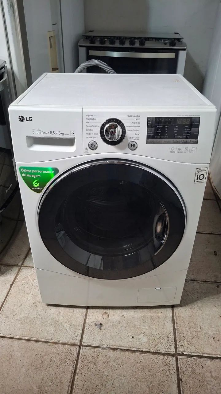 LAVA E SECA LG 8,5KG CONSERVADA