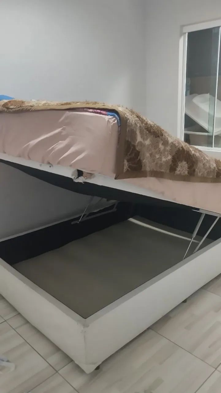 Cama de casal com colchão  - Foto 3