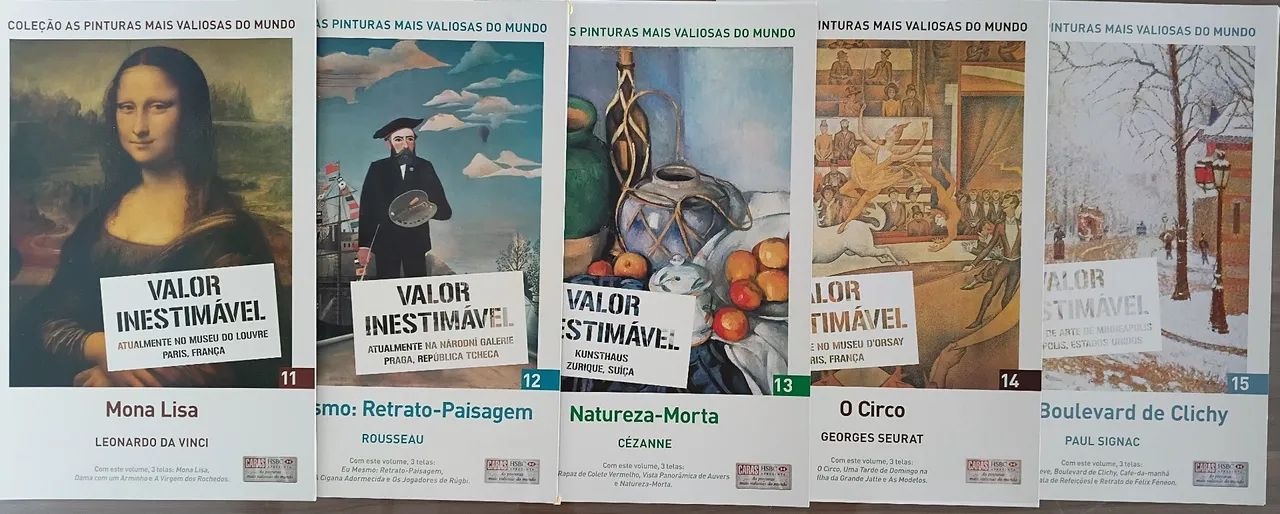 Coleção: As Pinturas Mais Valiosas do Mundo - Revista Caras + HSBC. - Foto 3