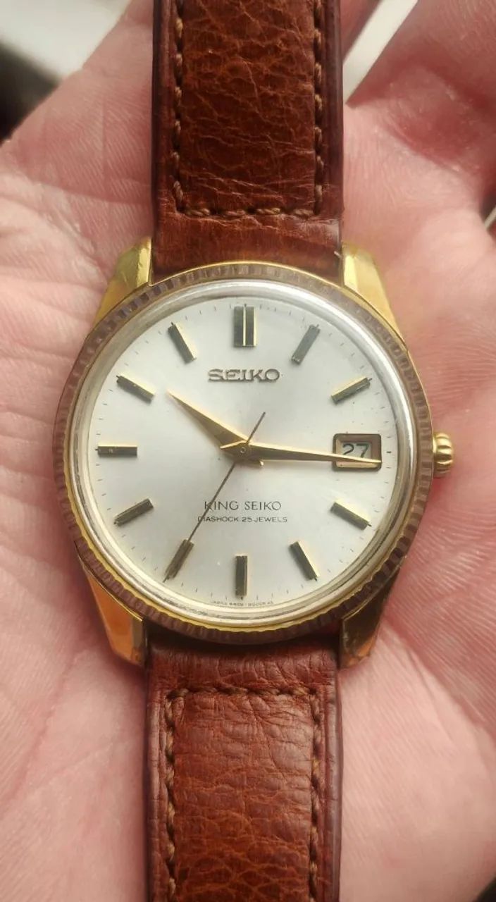 Relógio King Seiko medallion