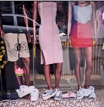 Maniquins 3 Fem e 1 masc