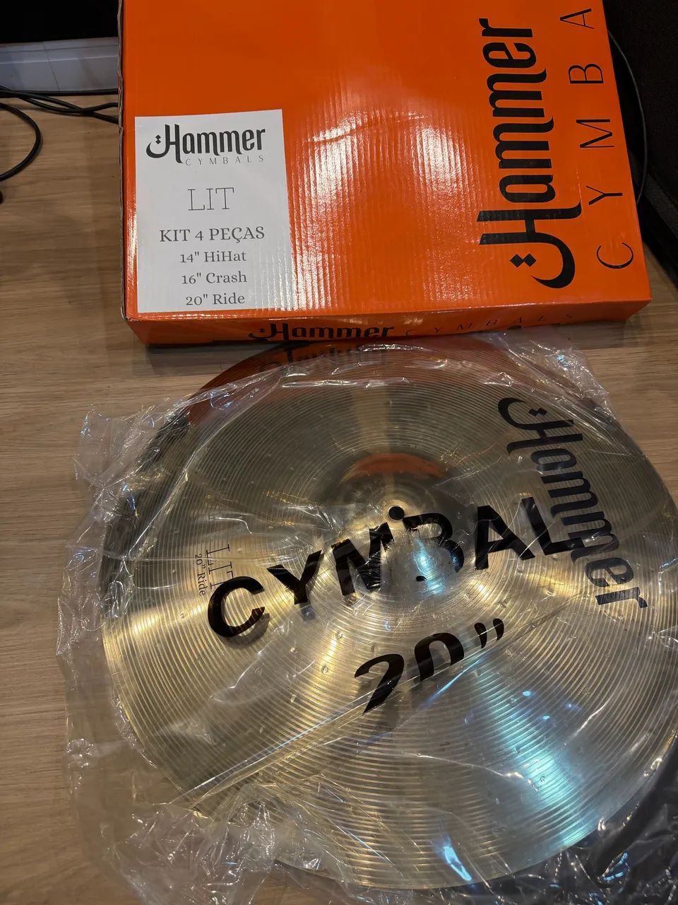 Kit De Pratos Hammer Lit 14'' 16'' E 20''  - Foto 3