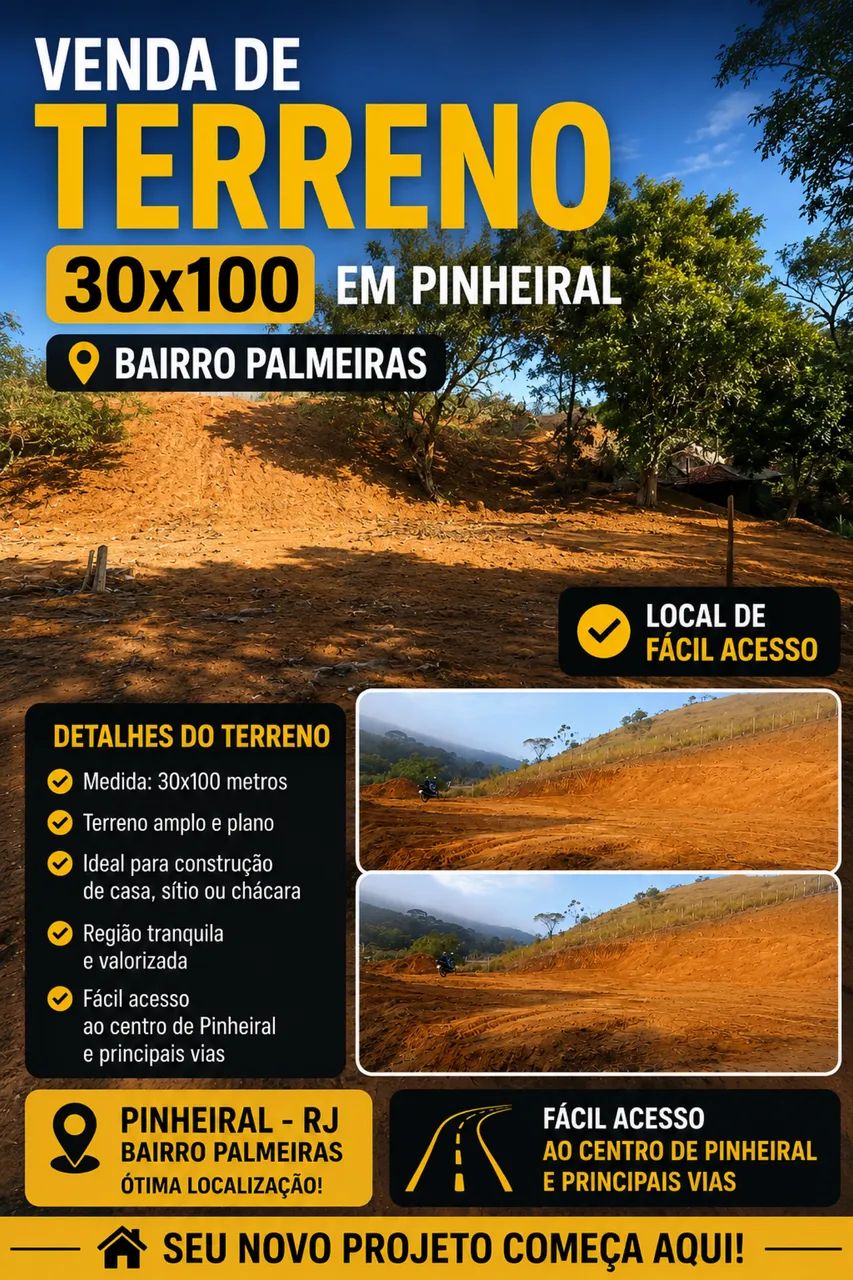 Terreno 30X100