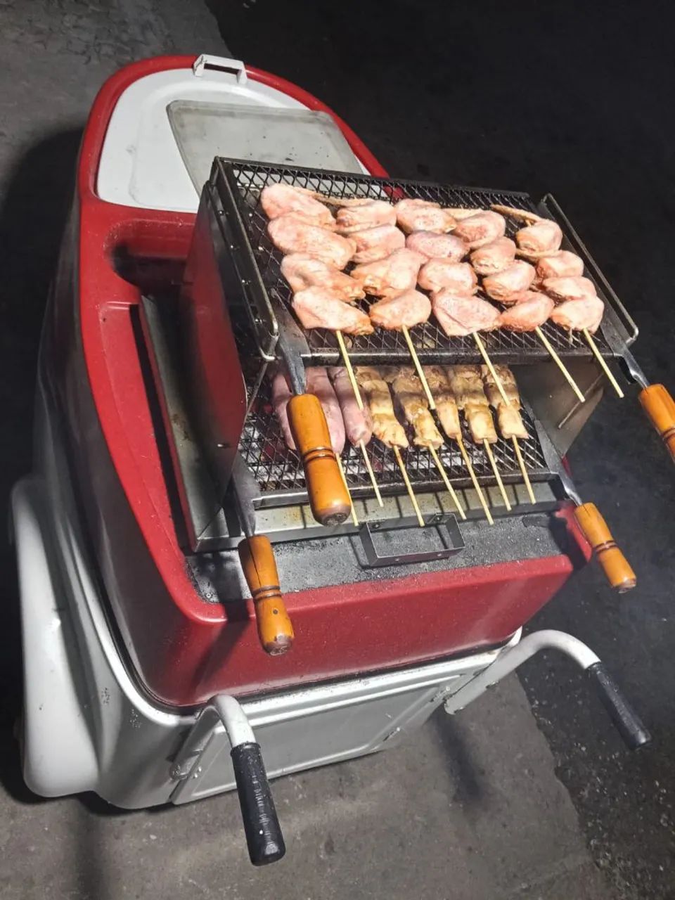 VENDI - SE CARRiNHO DE CHURRASCO  - Foto 3