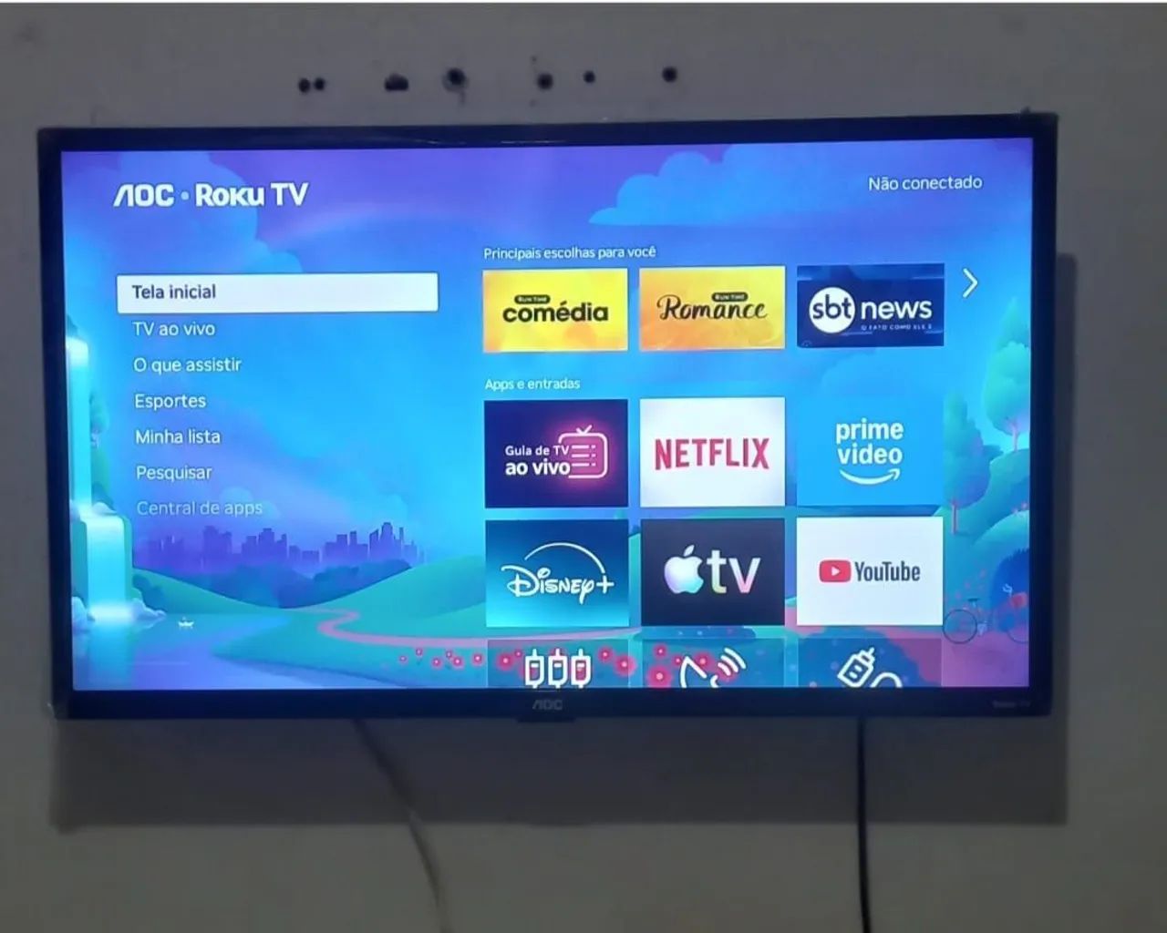 ESTOU VENDENDO UMA TV SMART 32 POLEGADAS EM EXCELENTE ESTADO  - Foto 2