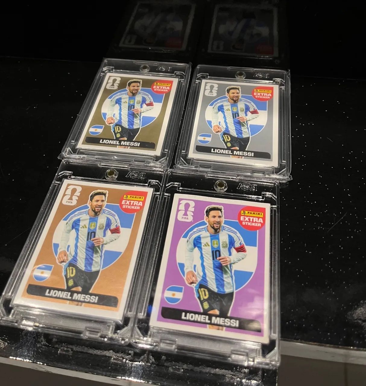 Figurinhas raras panini legend 