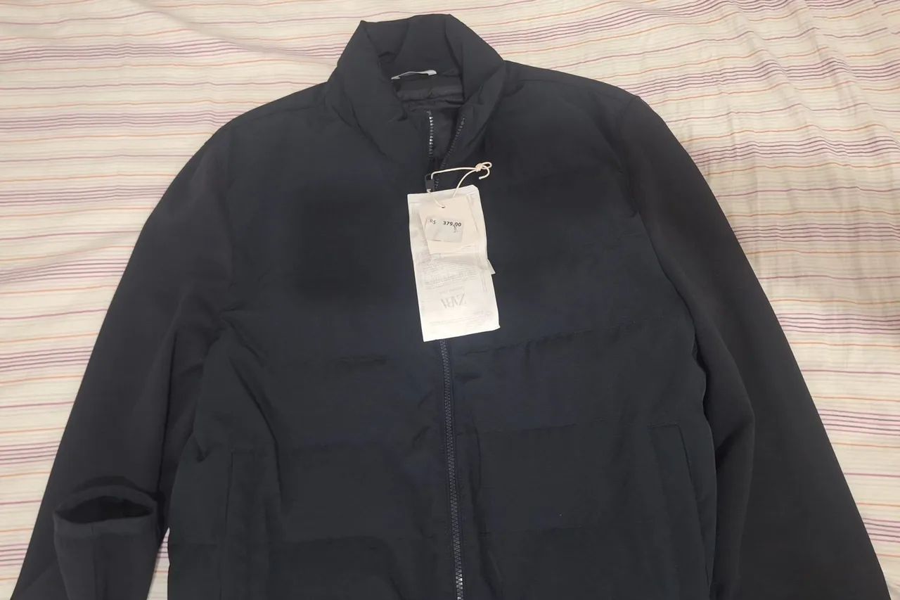 Jaqueta Zara Azul XXL - Foto 5