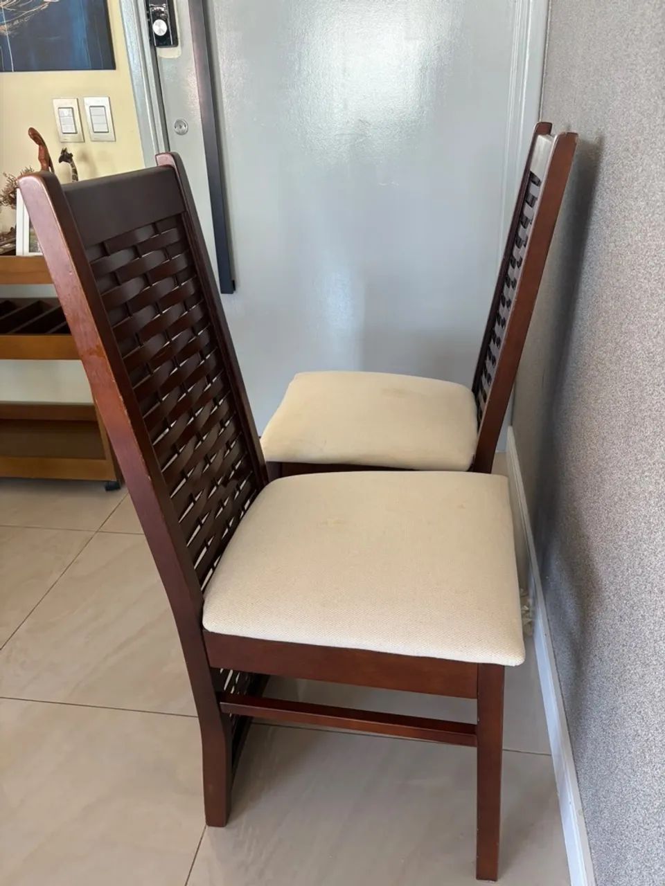 Conjuto 4 cadeiras para mesa de jantar - Foto 3