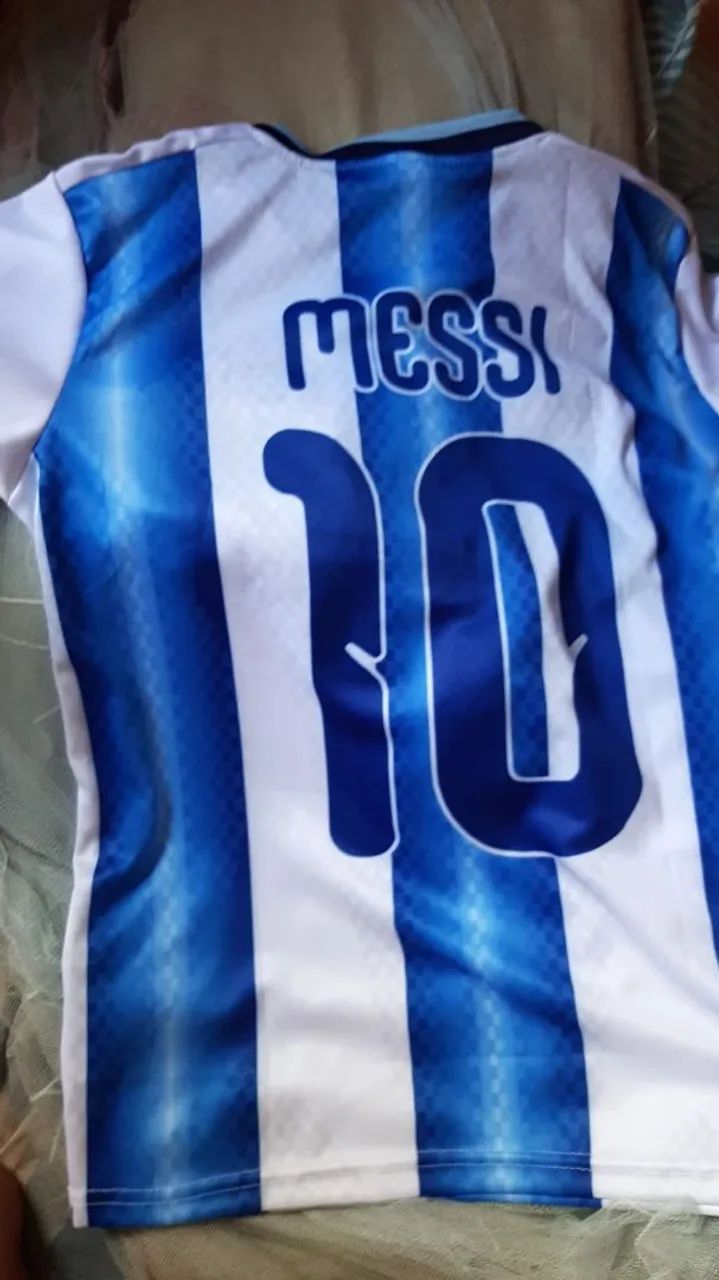 Camisa Argentina NOVA, tamanho P - Foto 4