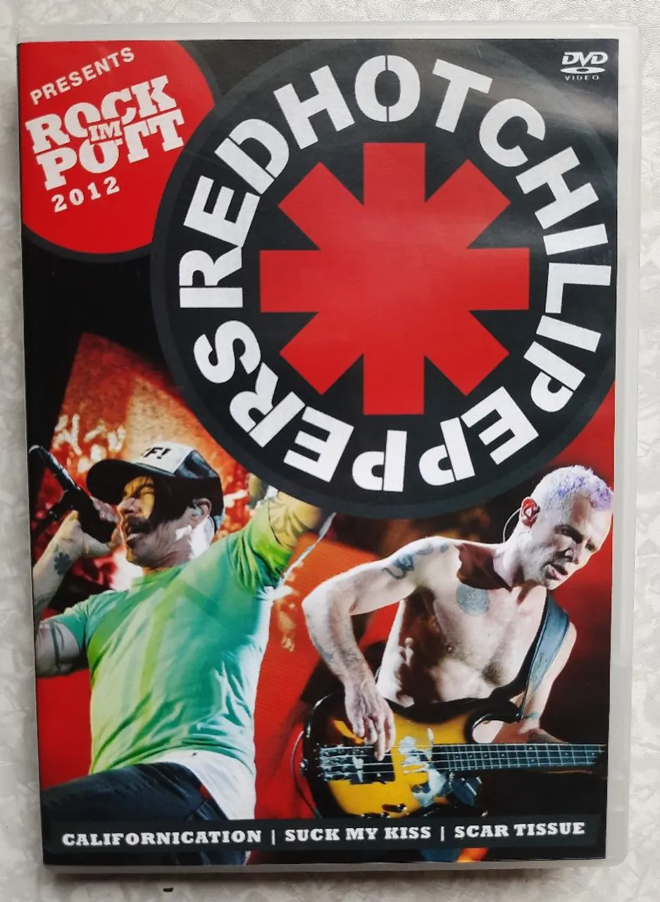 DVD Red Hot Chili Peppers Live - DVD, Blu-Ray e Vídeo Cassete