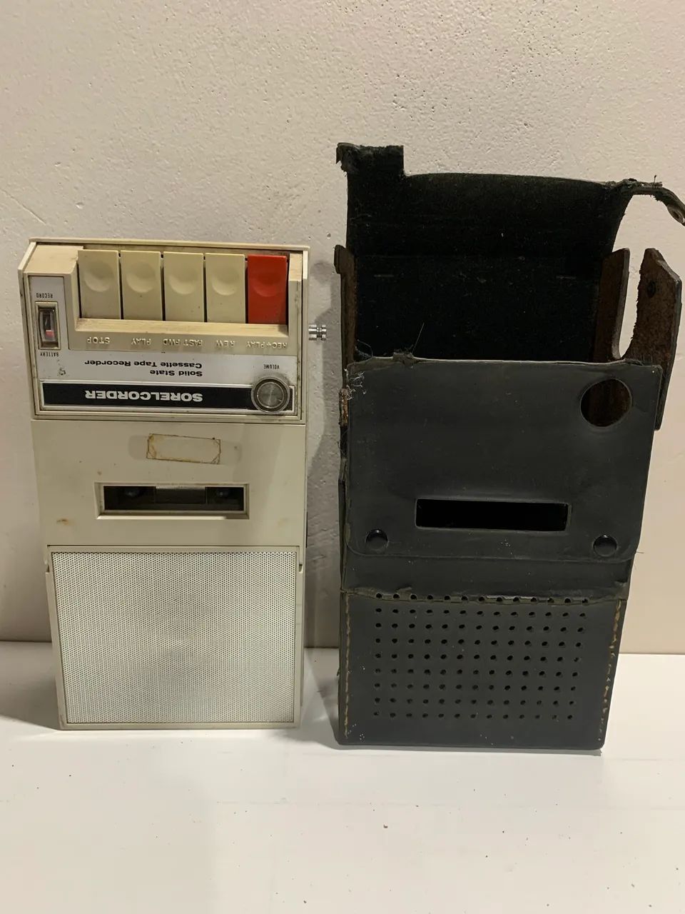 Antigo toca fitas k7 cassette coder